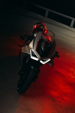 Ducati V4 Custom Motorrad Fotografie Berlin