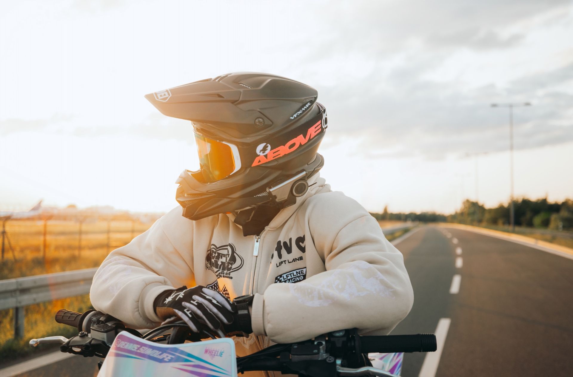 Rider · Portrait im Gegenlicht · Sunset