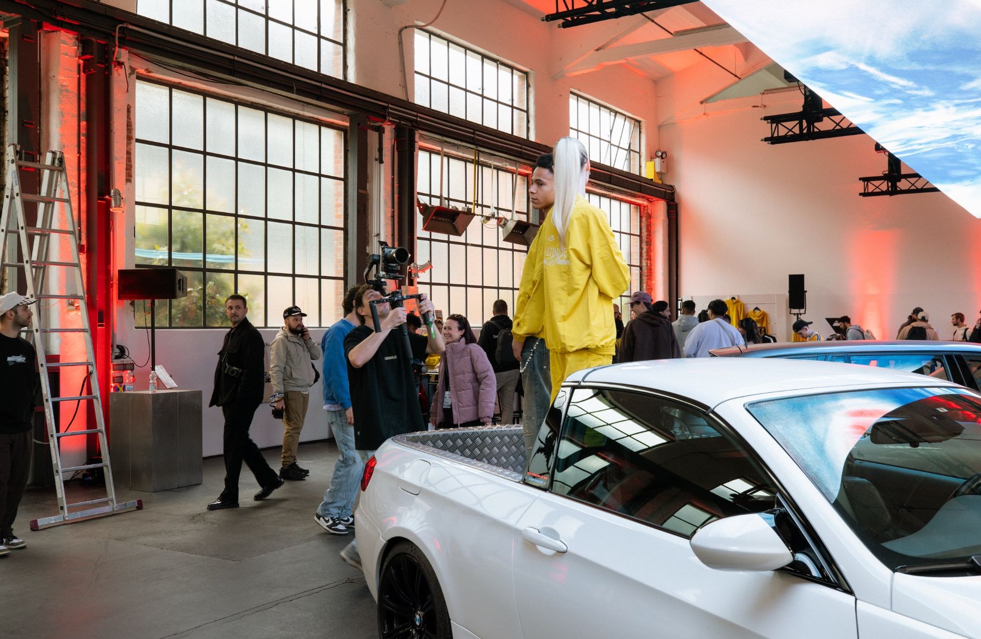 Ferrari in der Tiefgarage – Eventfotografie von lariishot