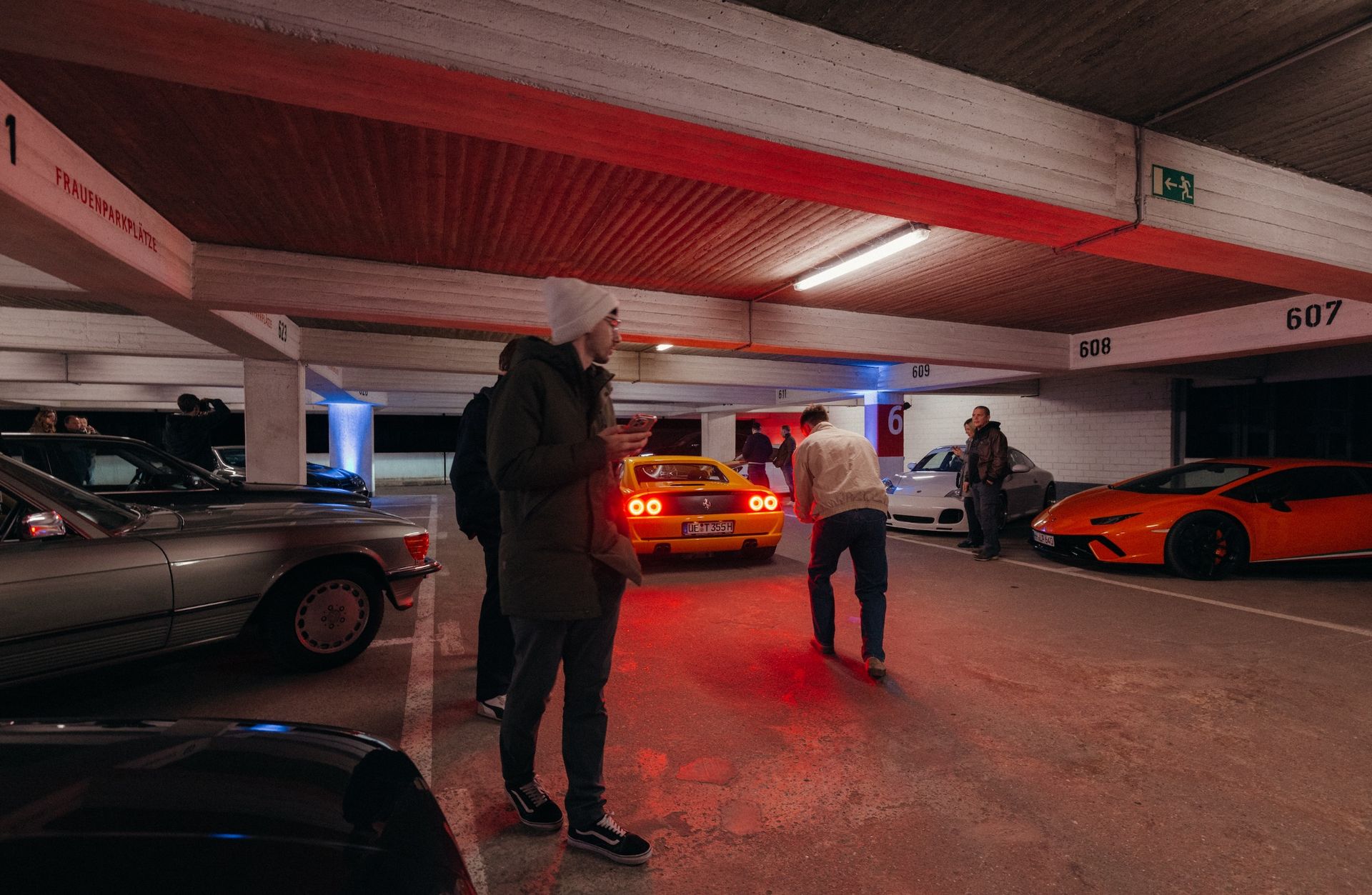 Portrait in der Garage – Eventfotografie von lariishot