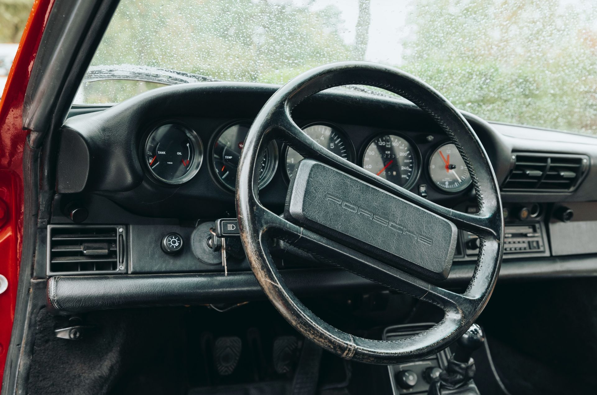Porsche Klassiker — Cockpit – Automobilfotografie